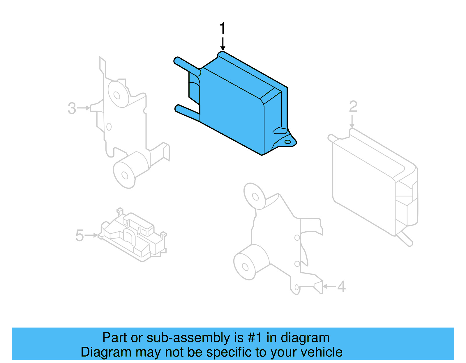 Control Module 7P6-907-568-A - View 7