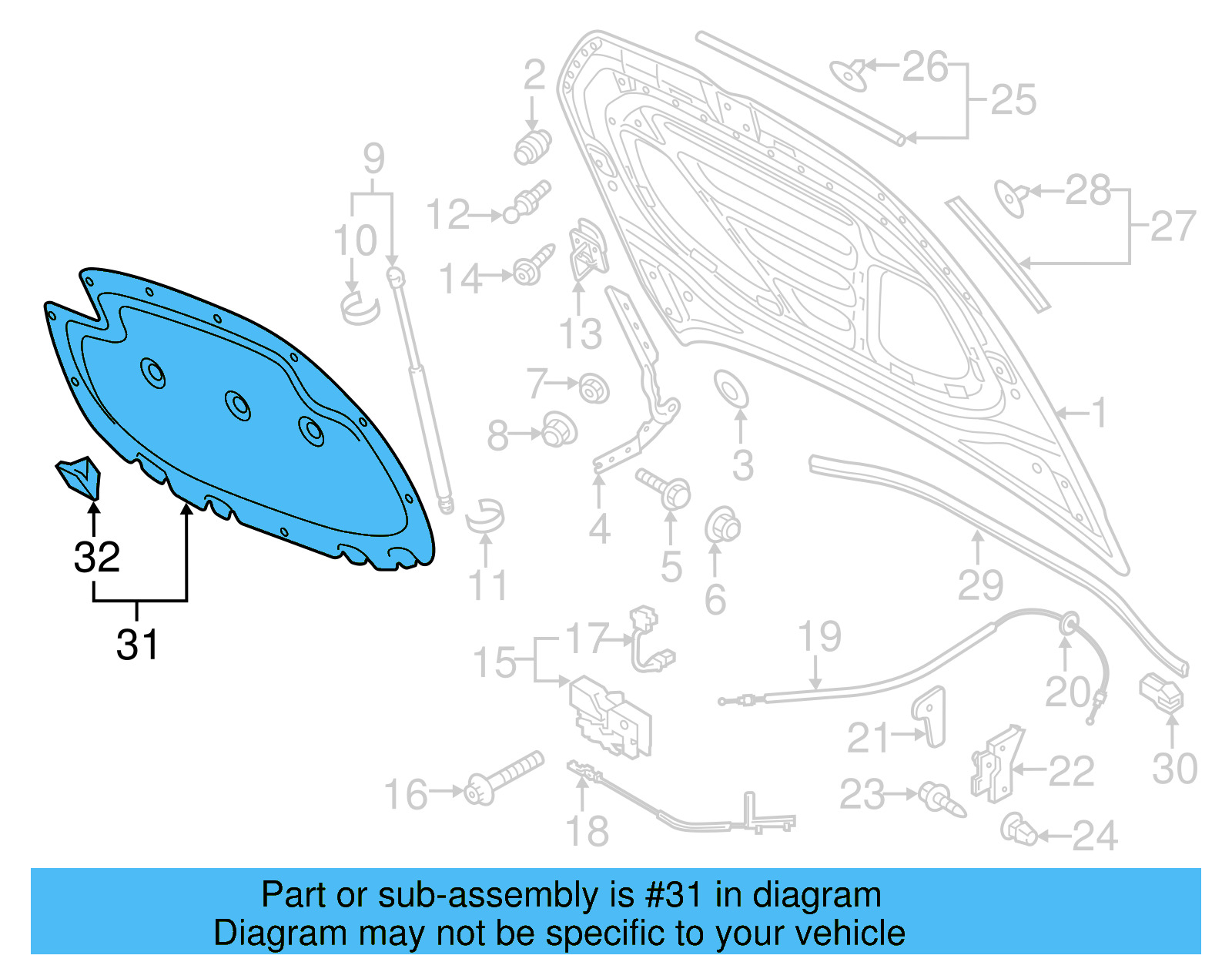 Insulator 5G0-863-831 - View 5
