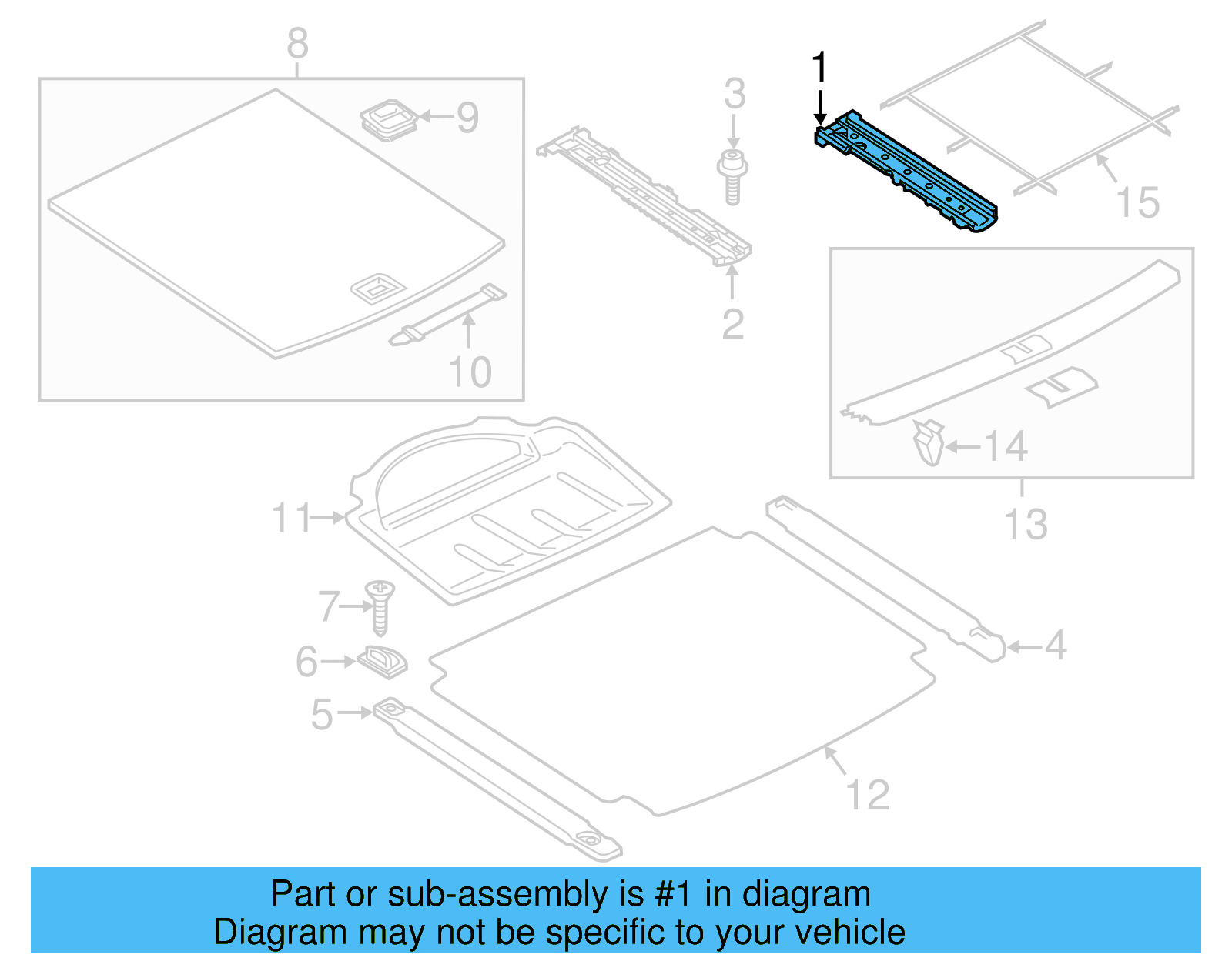 Side Rail 7P0-863-600-B