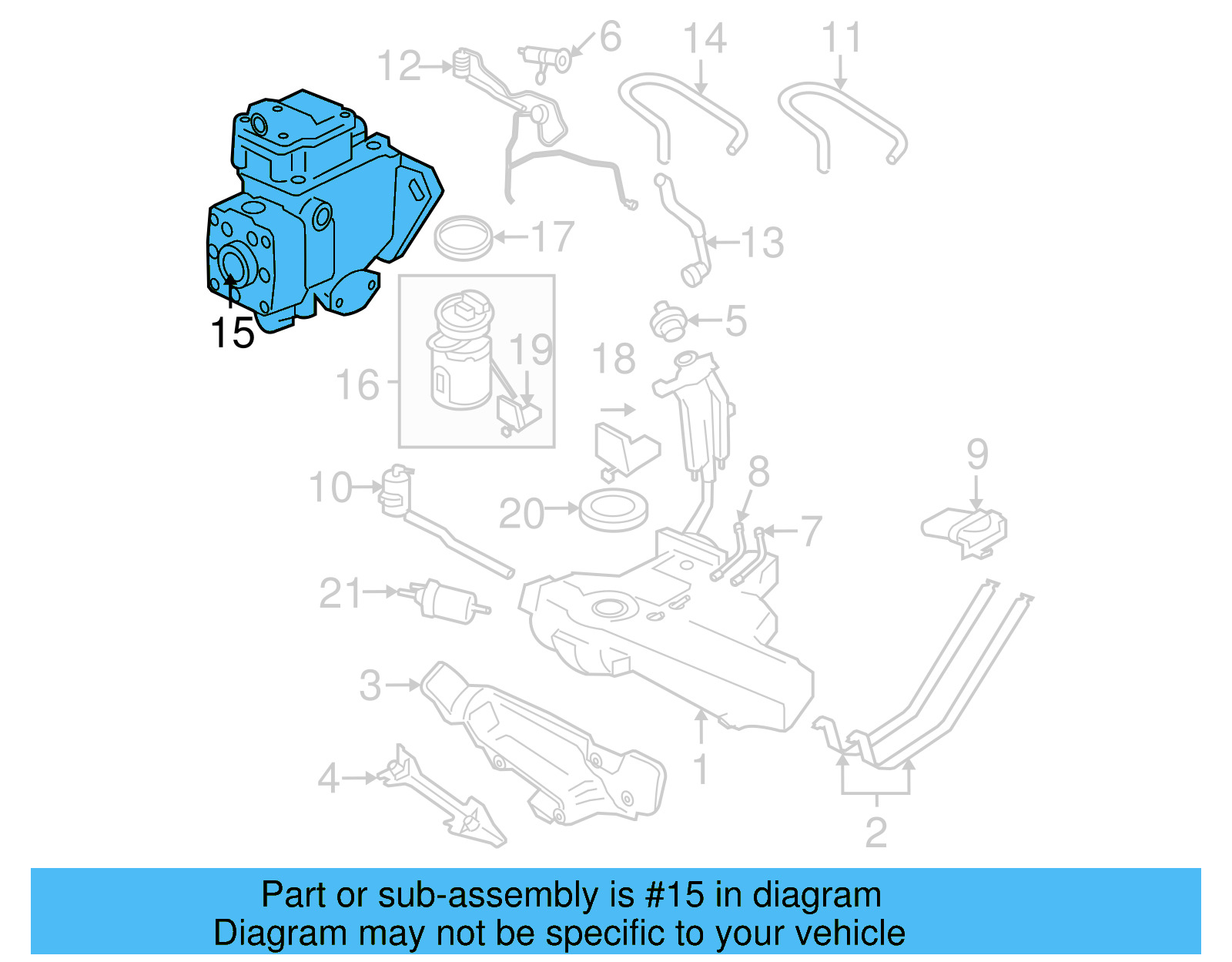 Electric Fuel Pump 1J0-919-087-S - View 6