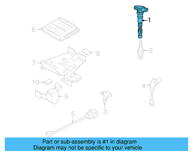 Ignition Coil 022-905-715 - View 11