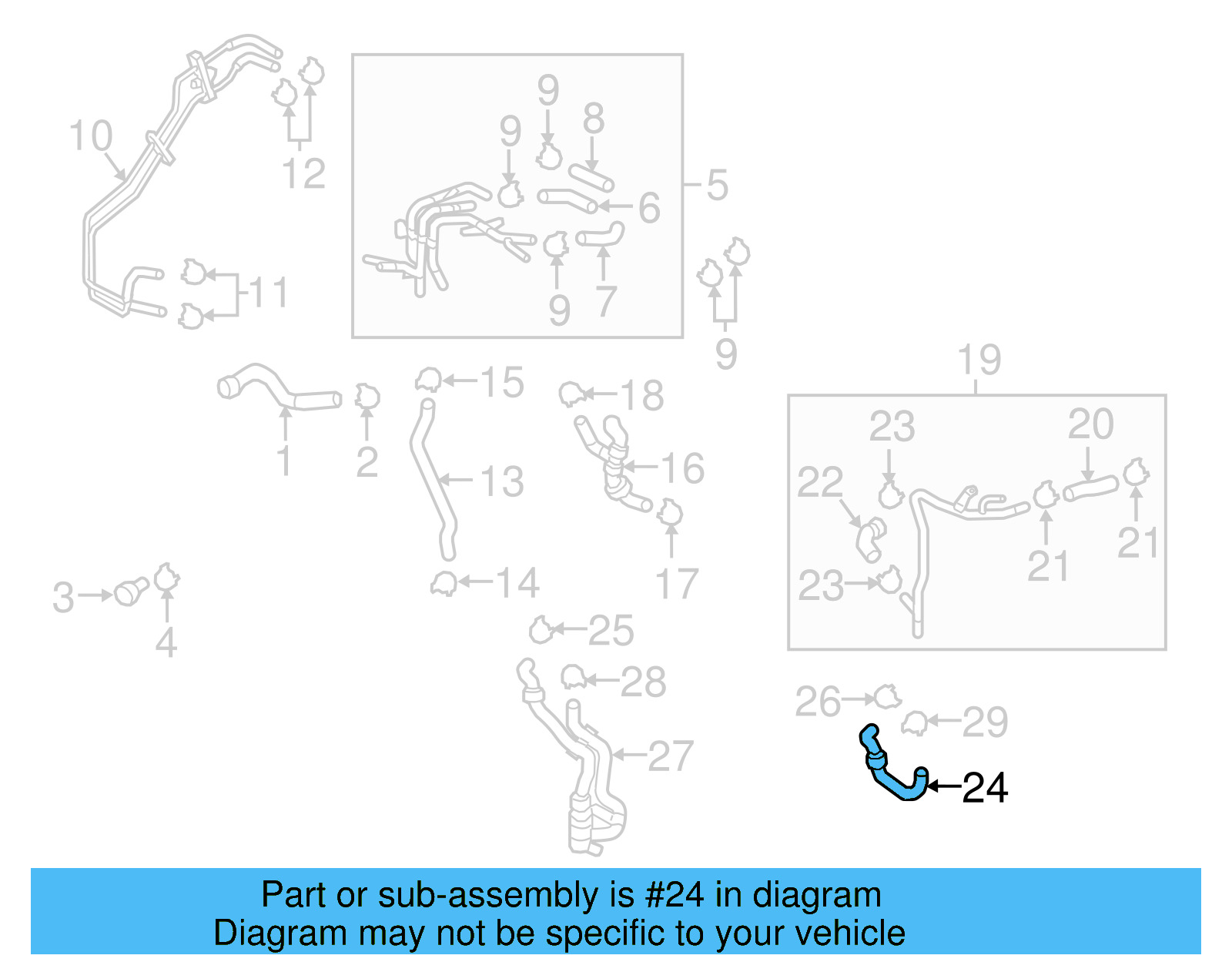 Hose 04L-122-058-D - View 25