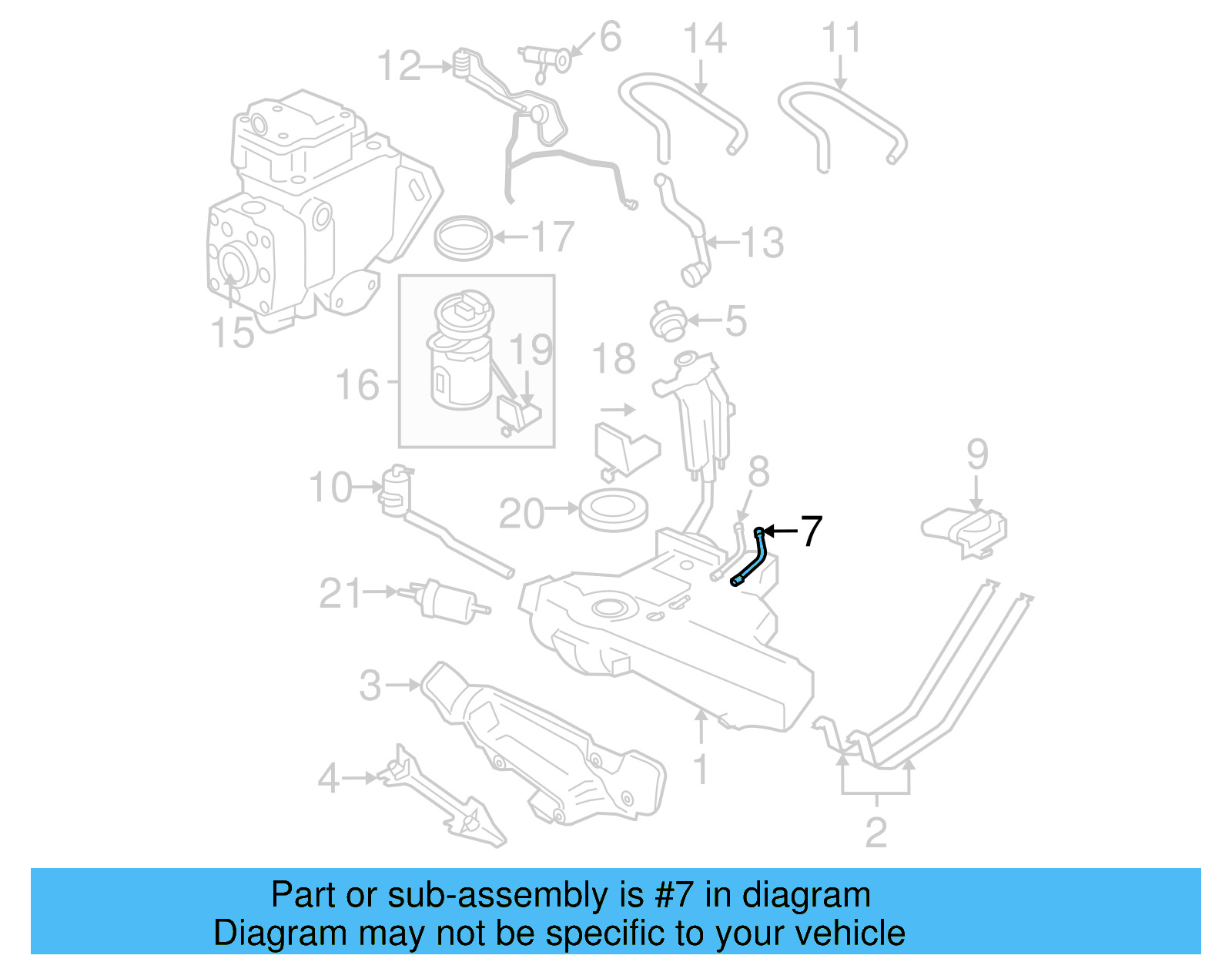 Pipe 1C0-201-995-E - View 19