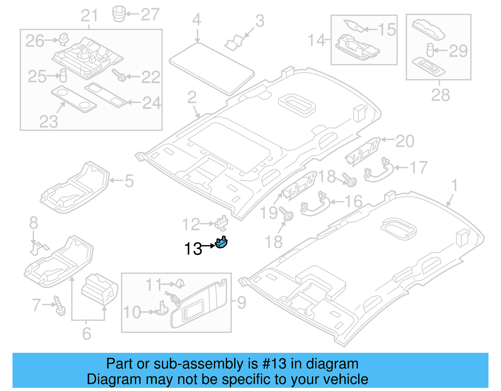 Bracket Cap 4F0-857-563-95T - View 5