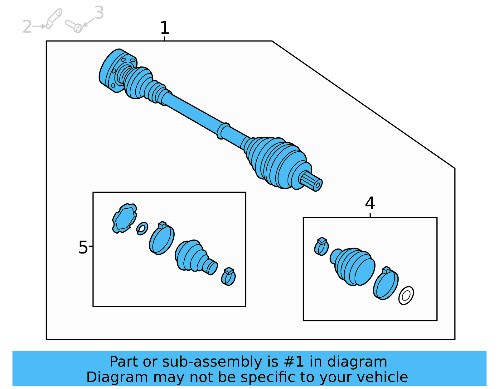 Axle Assembly 3QF-501-204-B