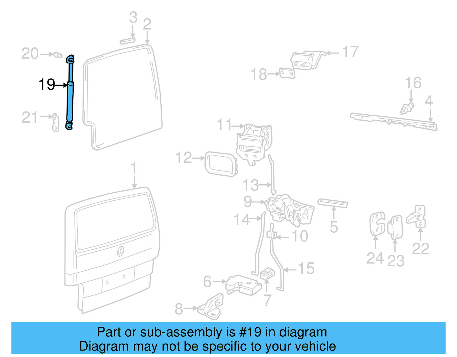 Lift Cylinder 7D0-829-331-E - View 4