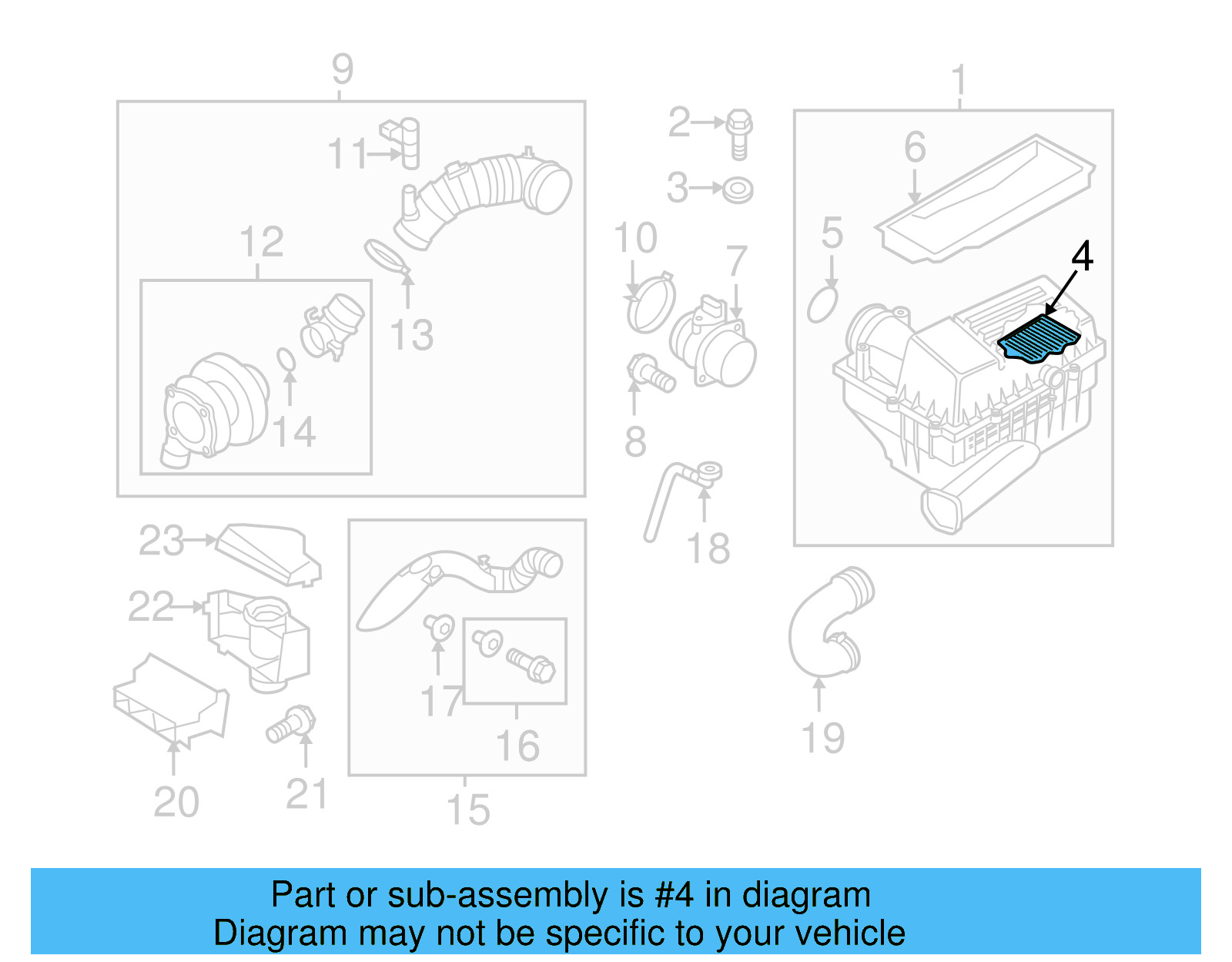 Air Filter 1K0-129-620-L - View 10