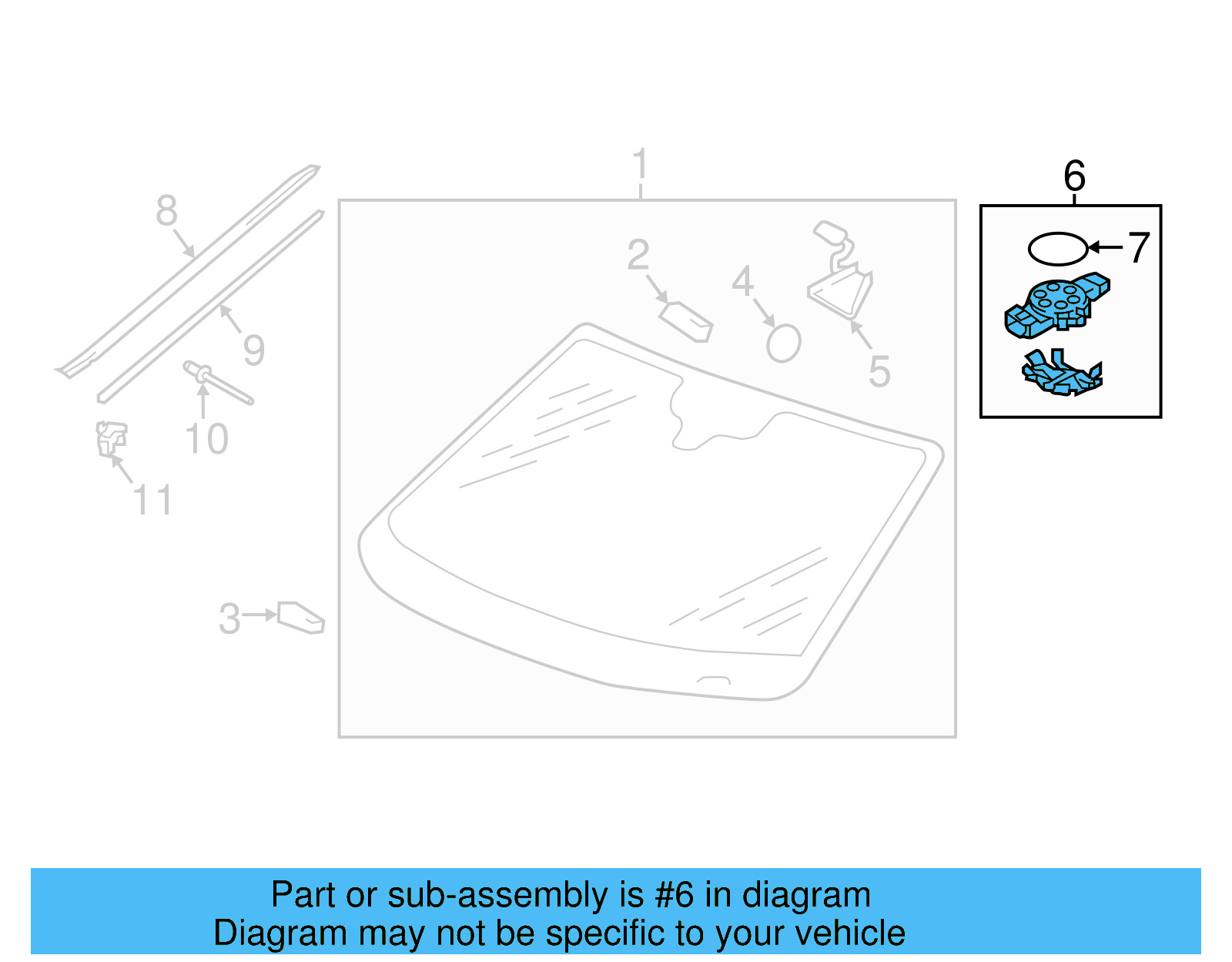 Rain Sensor 5Q0-955-547-C - View 7