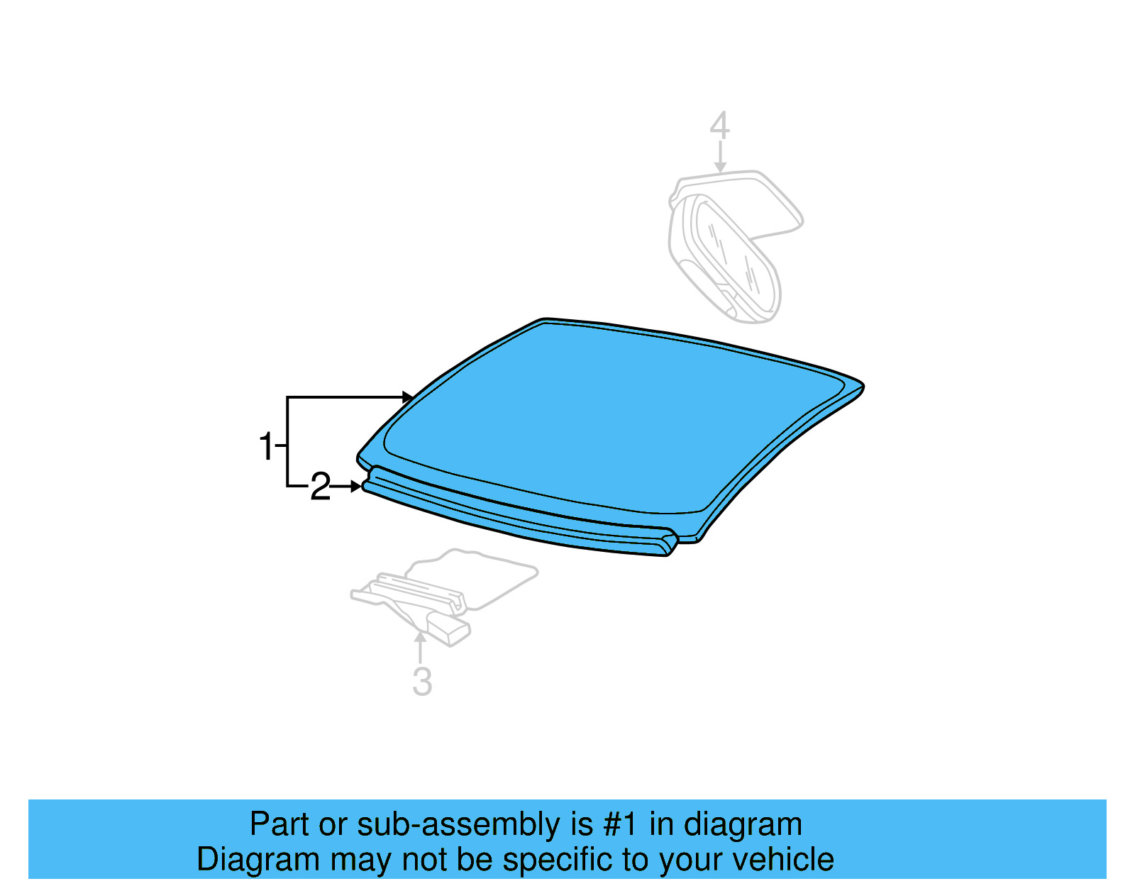 Windshield 1C0-845-011-S - View 8