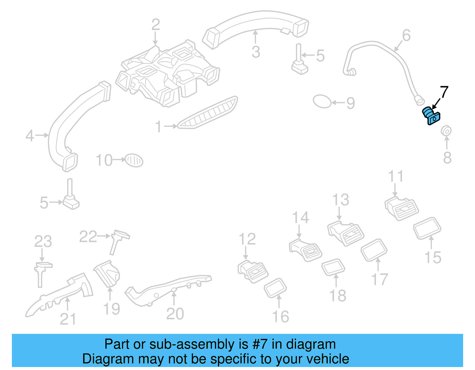 Air Hose Connector 1T0-820-731 - View 5