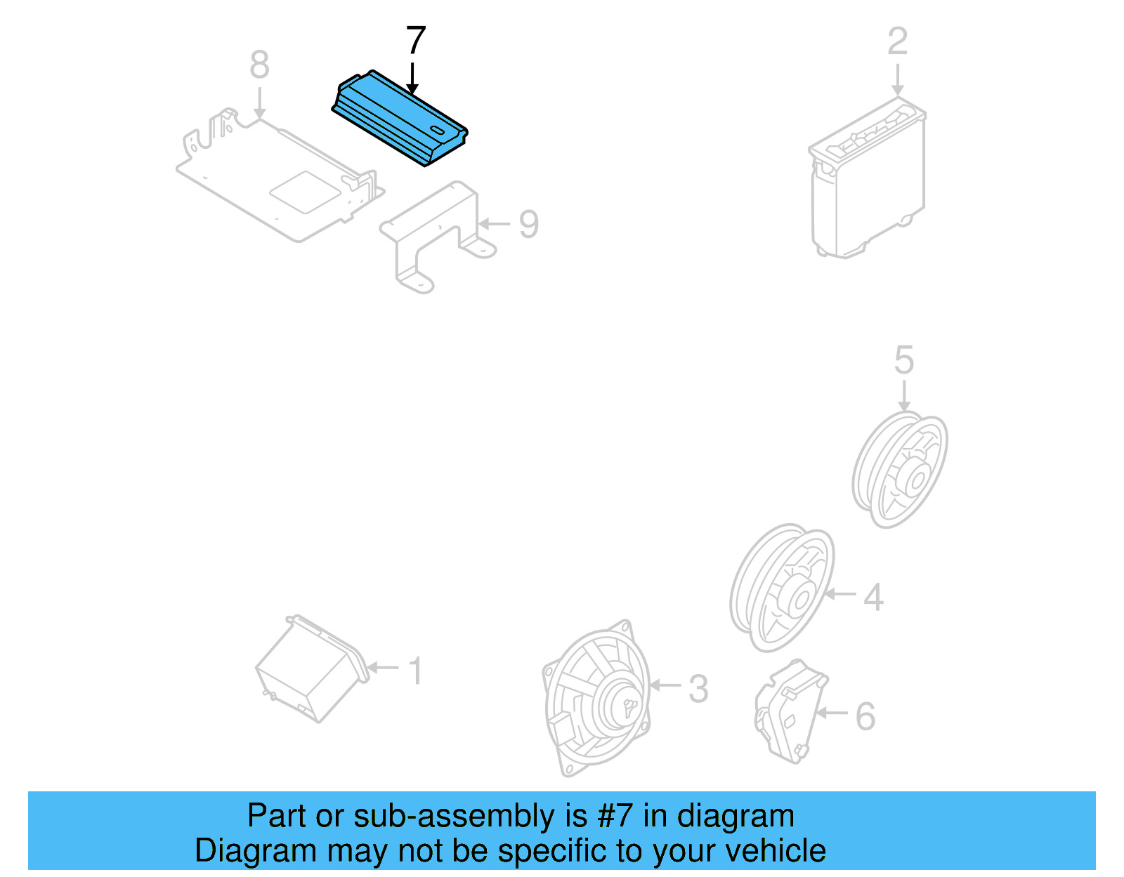 Radio Amplifier 1K6-035-456-B - View 10