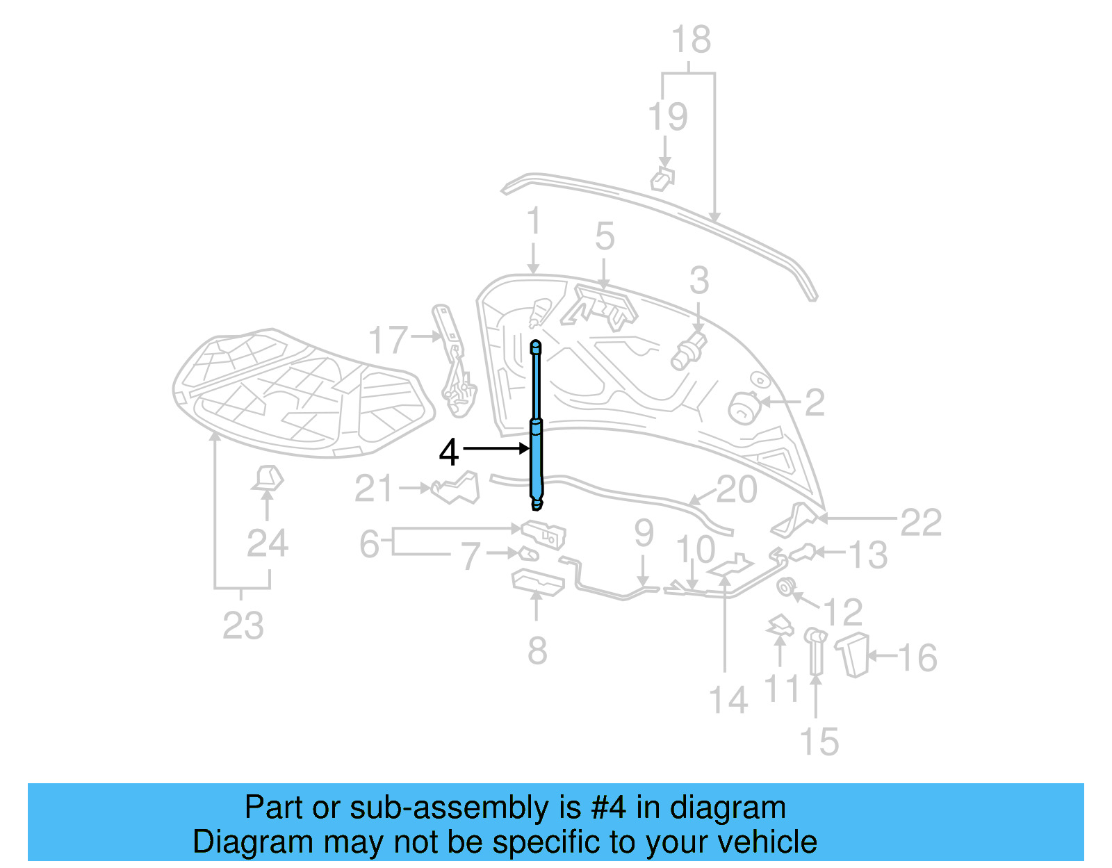 Support Cylinder 3C8-823-359-B - View 9