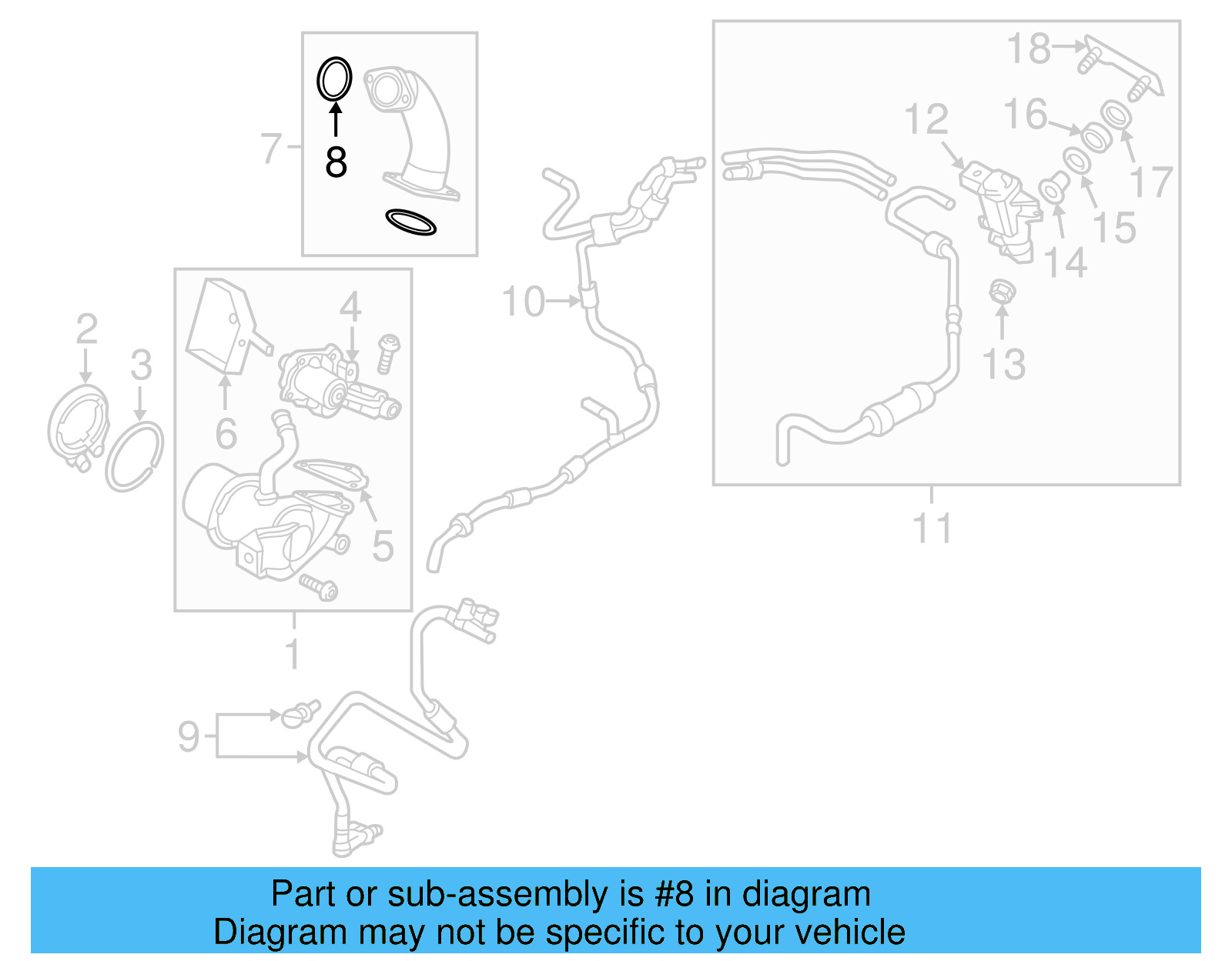 Connector Pipe Gasket 04L-131-547-T - View 3