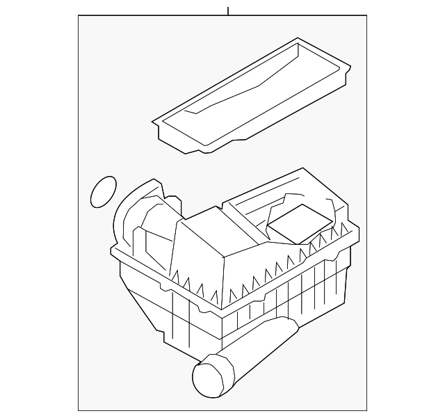 Air Cleaner Assembly 3C0-129-607-BP - View 15
