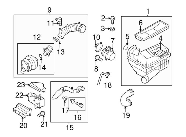 Air Pipe Bolt Assembly 3C0-145-830 - View 93
