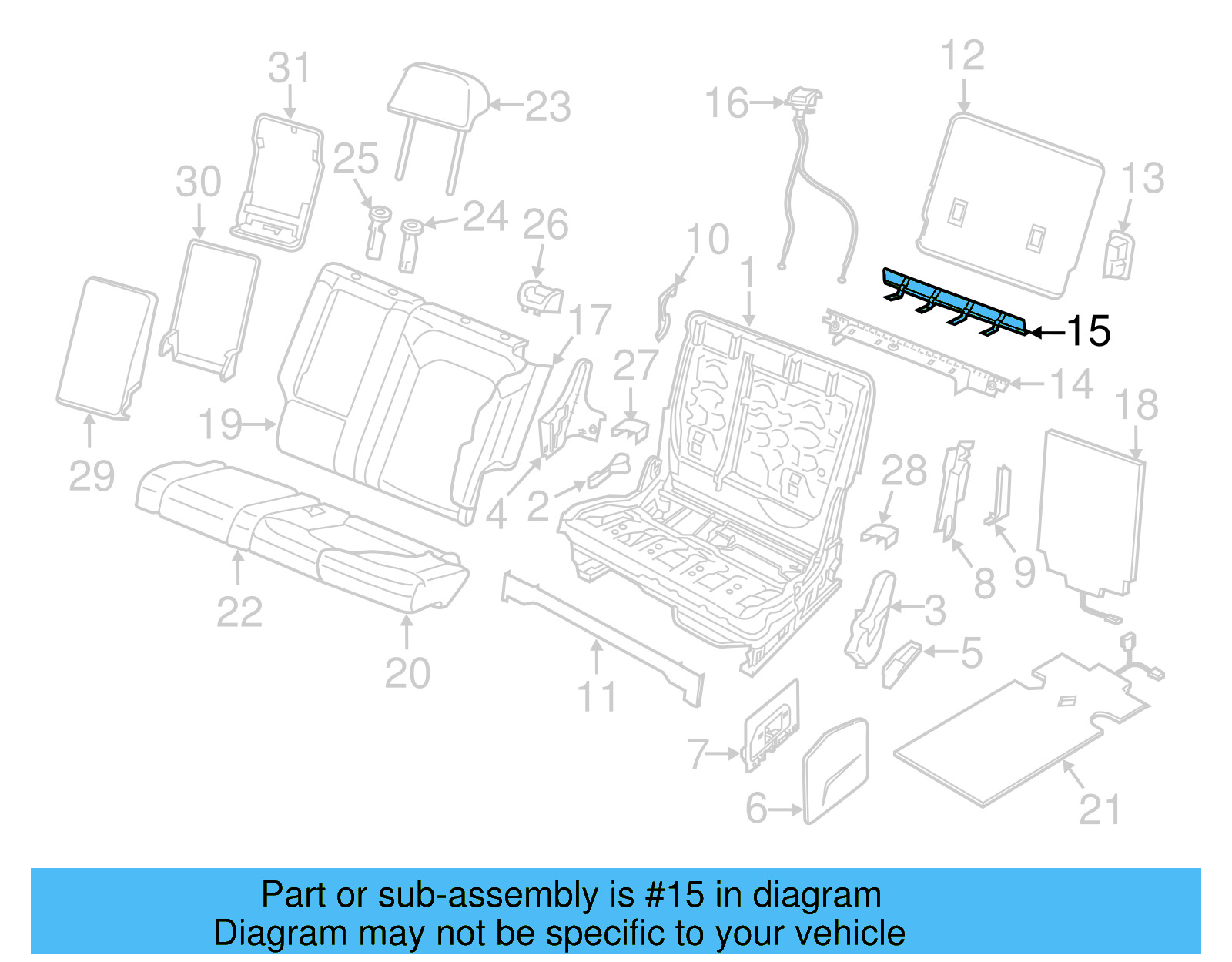 Rear Panel 3CN-885-577-JB1 - View 10