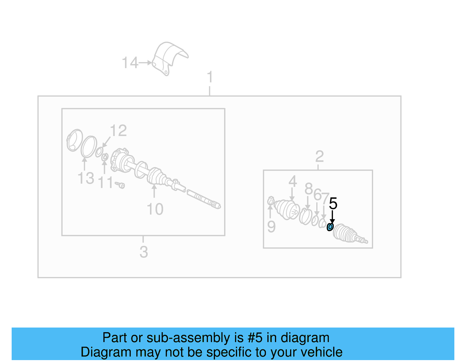 Drive Shaft Snap Ring 171-407-297-C - View 4