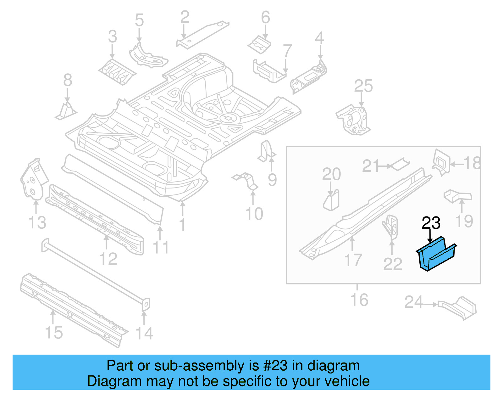 Side Extension 1K0-803-511 - View 22