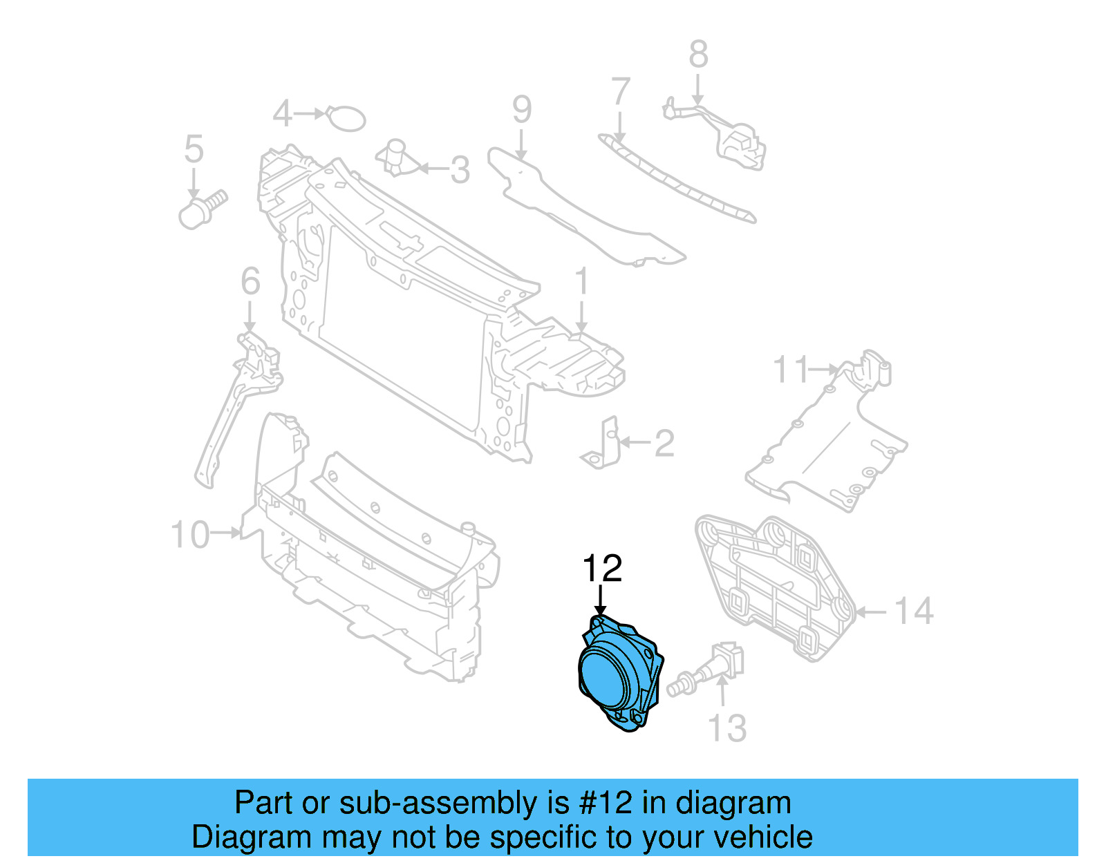 Distance Sensor 7L6-907-567-A - View 5