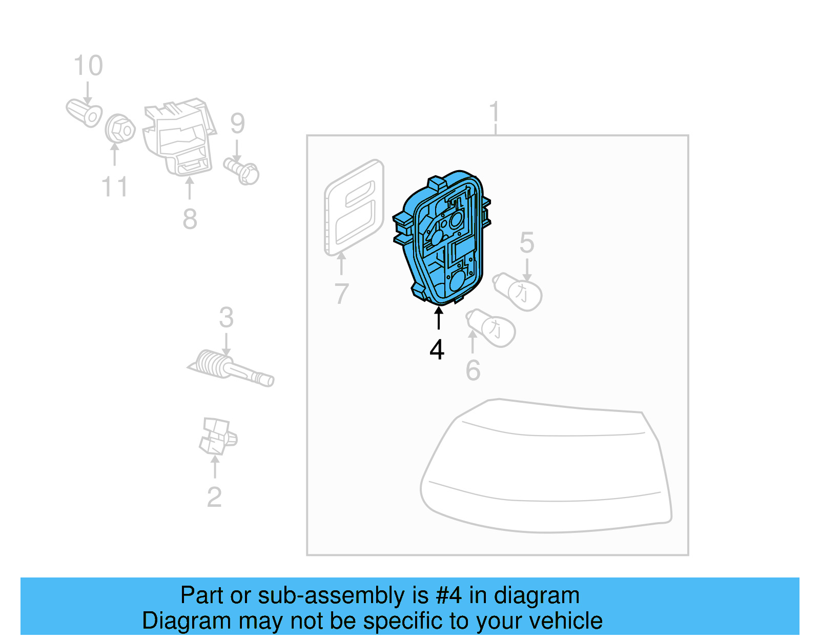 Socket Plate 5K0-945-258 - View 9