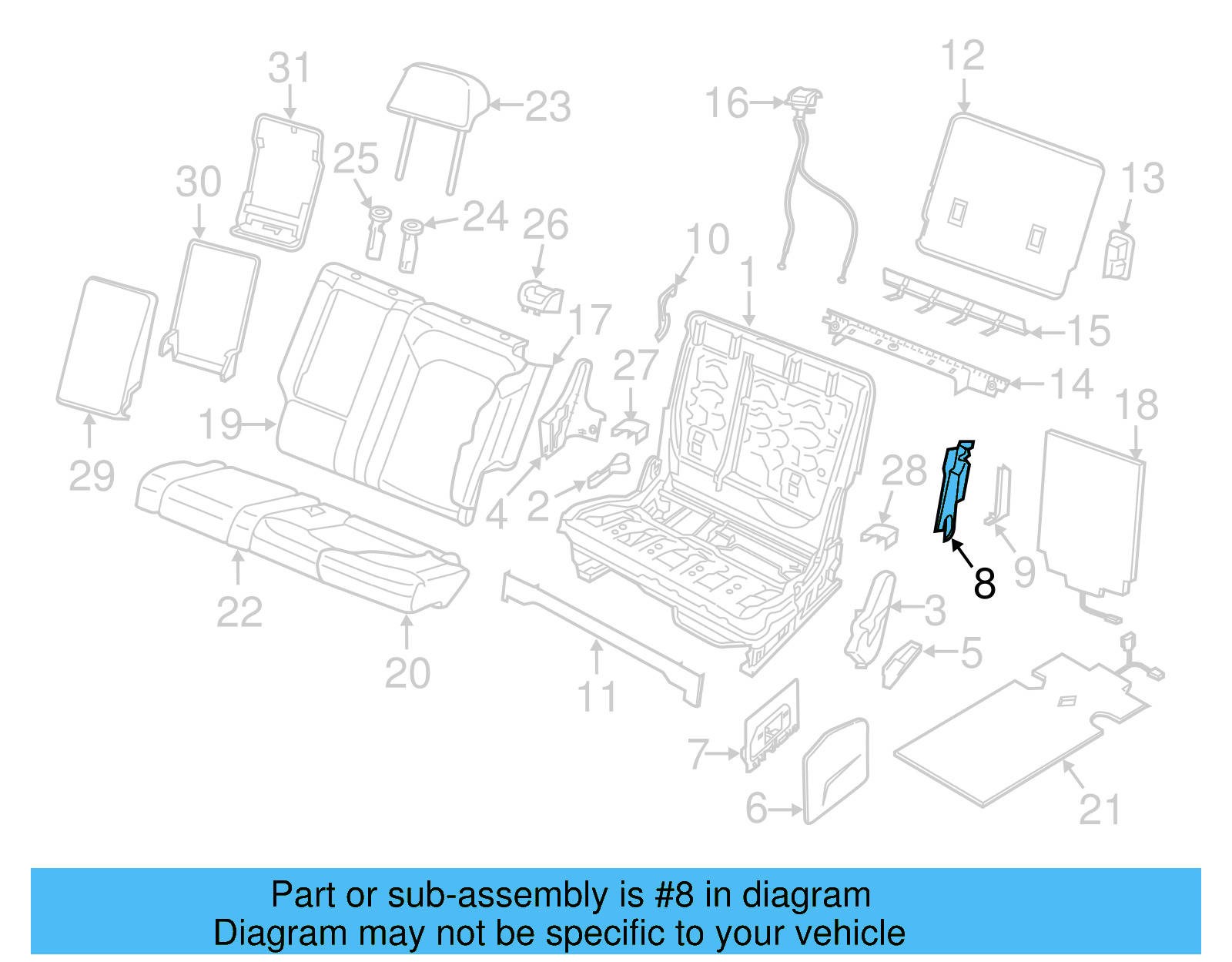 Trim Cover 3CN-885-933-ZA2 - View 4