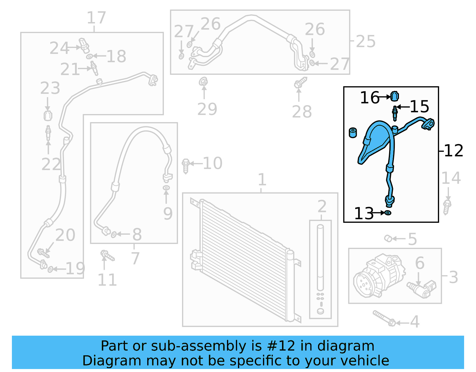 Suction Hose 5Q0-816-743-C - View 11