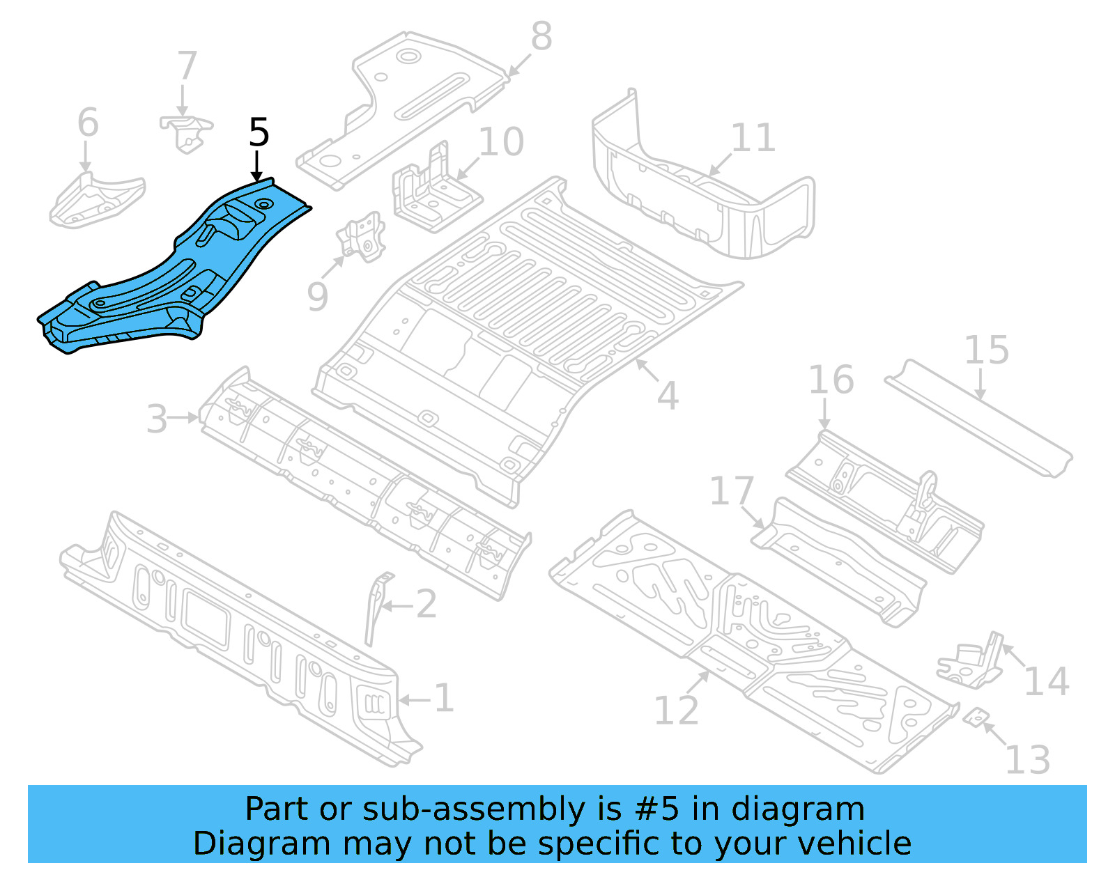 Front Extension 1EA-804-911 - View 5
