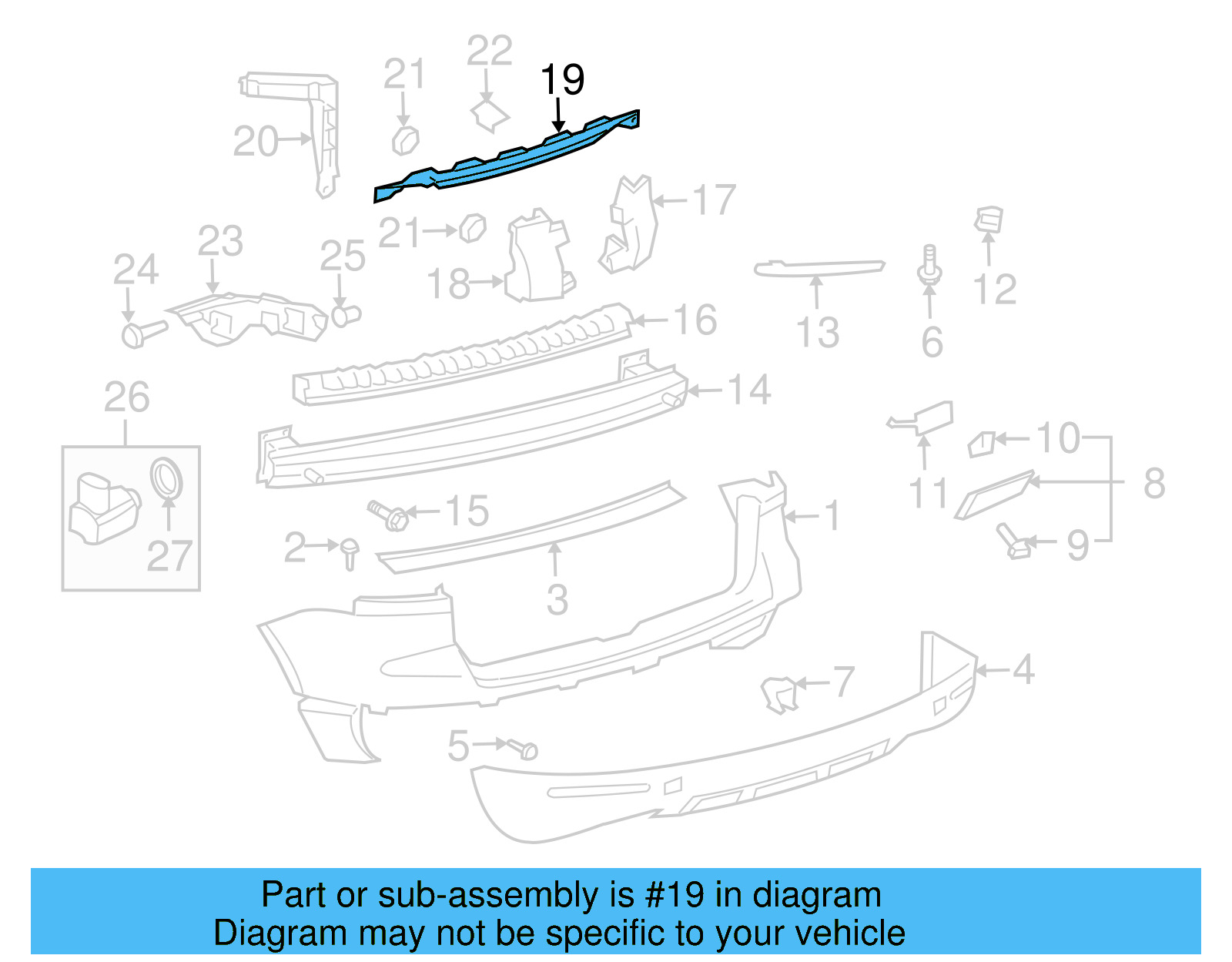 Retaining Strip 7L6-807-863-B - View 7