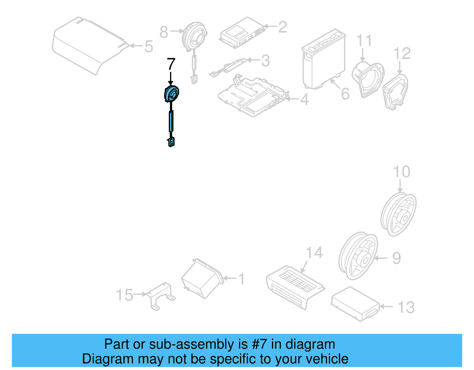 Corner Trim 1Q0-837-973-G-9B9 - View 6