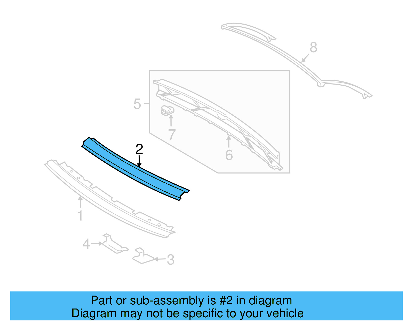Header Reinforced 1Q0-817-123 - View 7