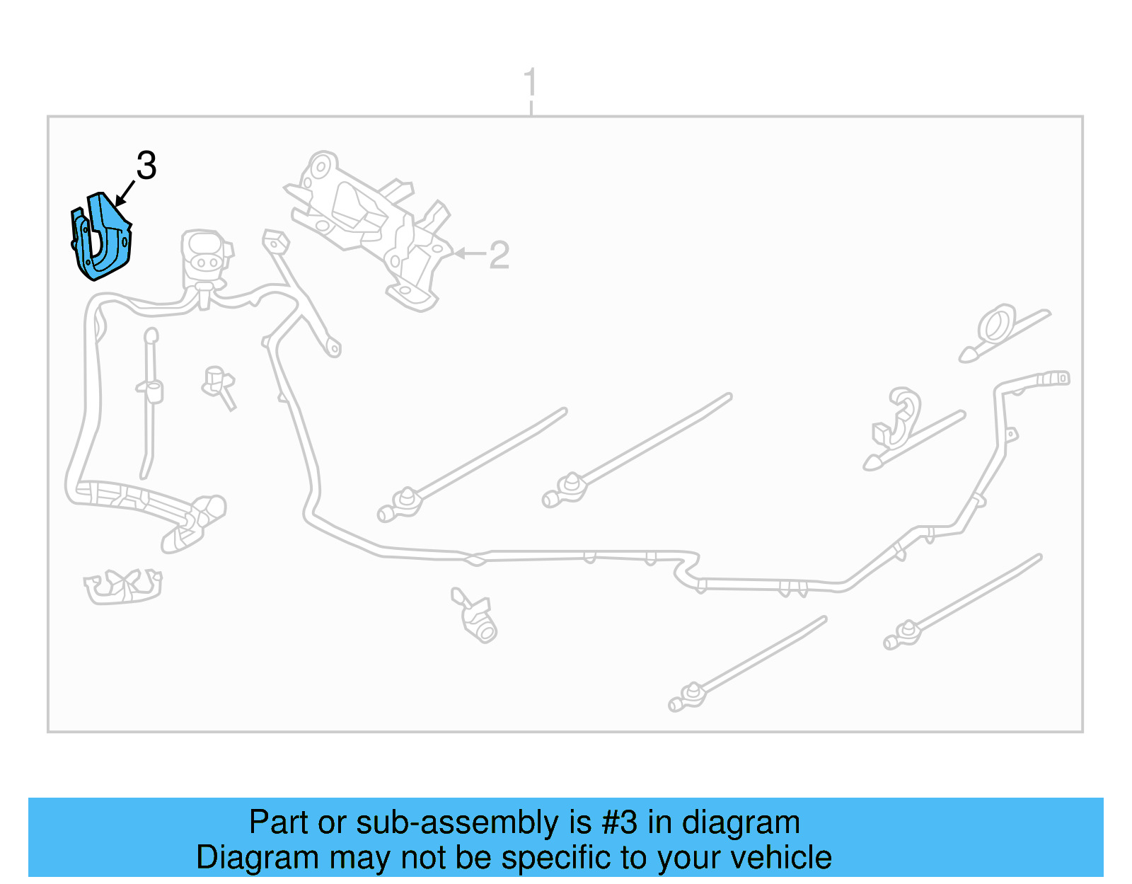Retaining Bracket 5GE-907-175-B - View 7