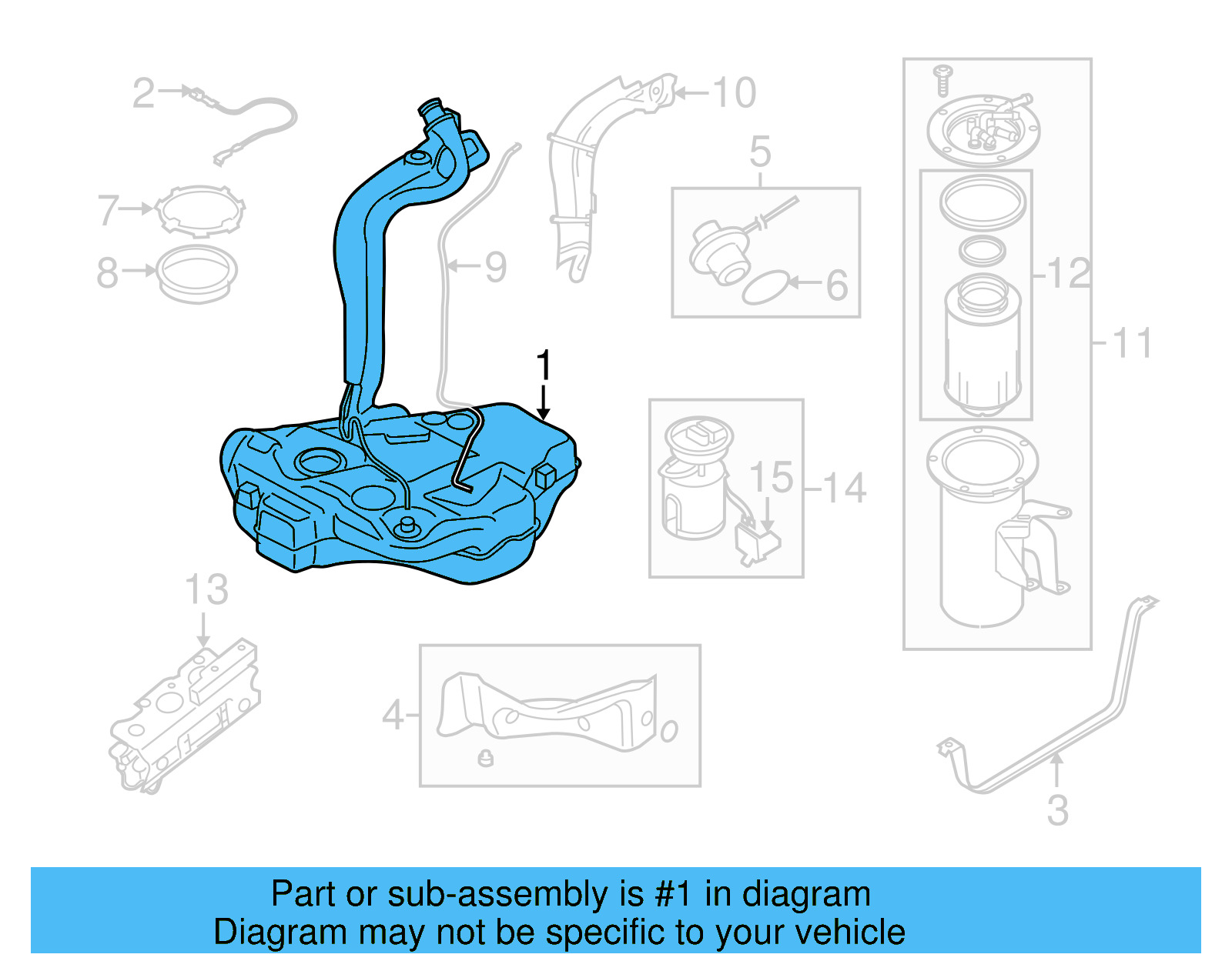 Fuel Tank 1K0-201-060-GP - View 14