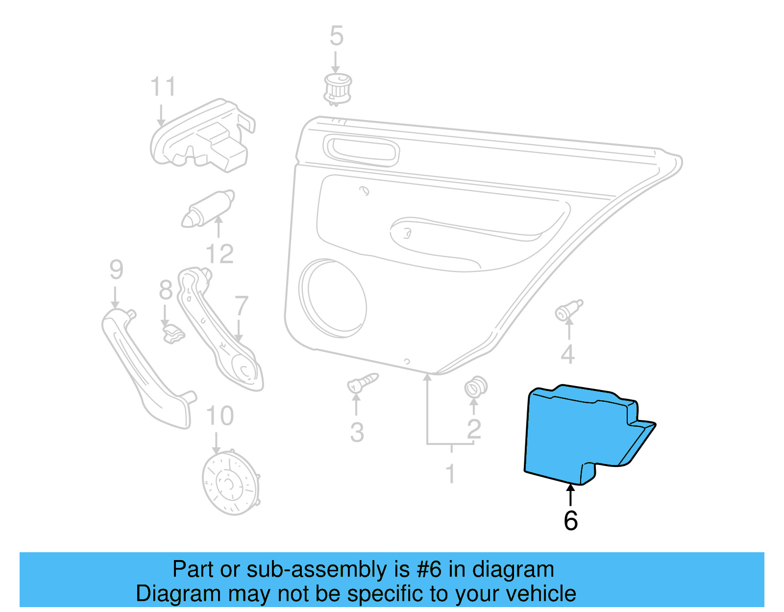 Impact Pad 1J4-868-301-A - View 5