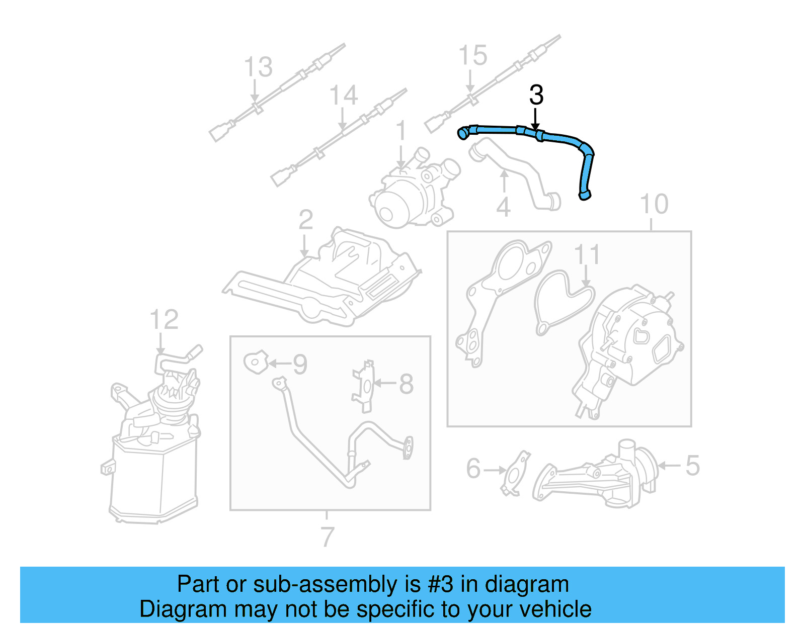 Connector Pipe 1C0-131-128-H - View 5