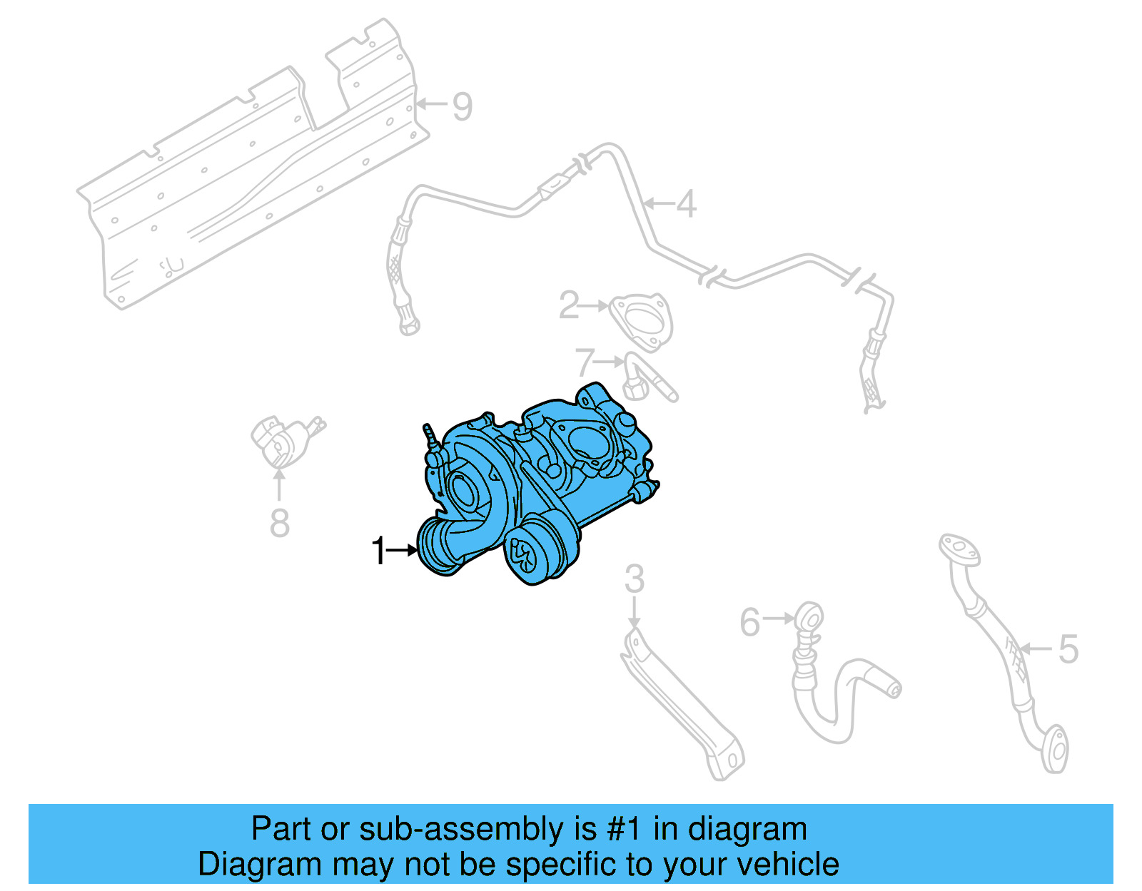 Turbocharger 058-145-703-LX - View 6