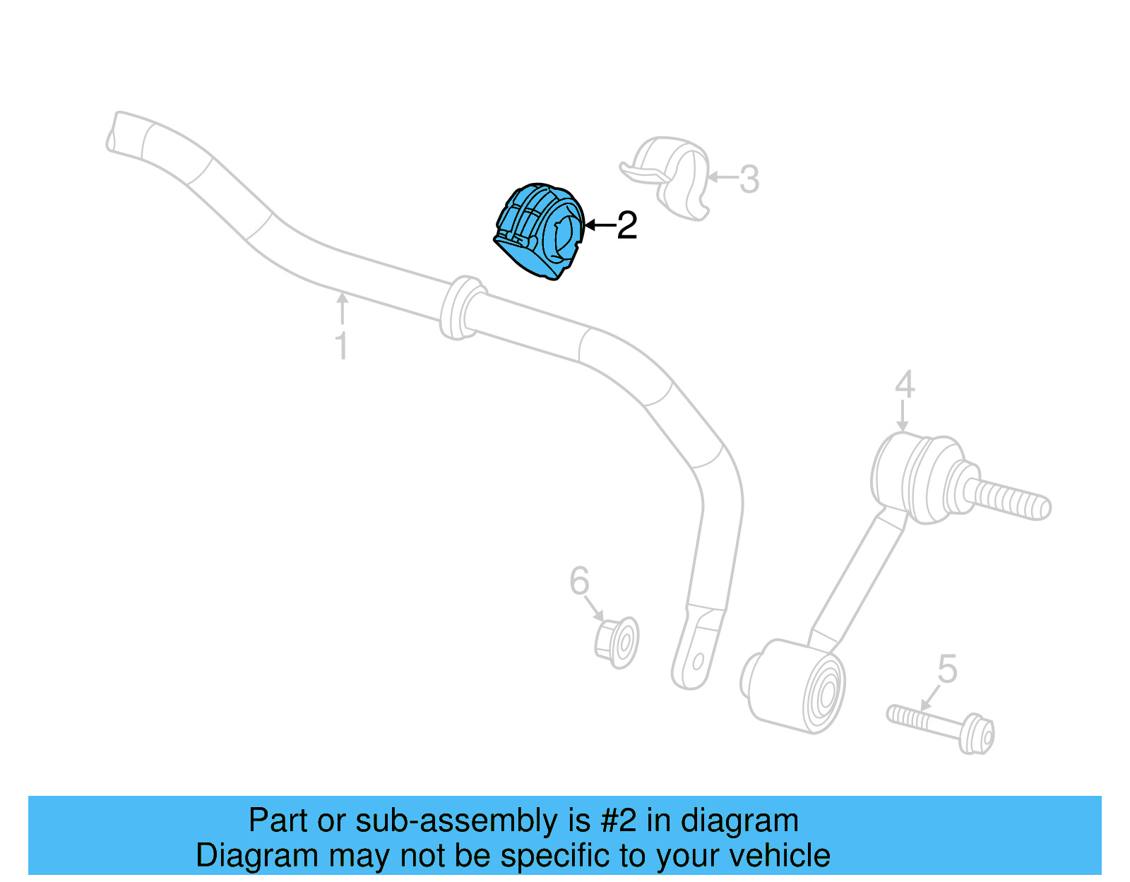 Stabilizer Bar Bushing 1K0-511-327-AQ - View 24