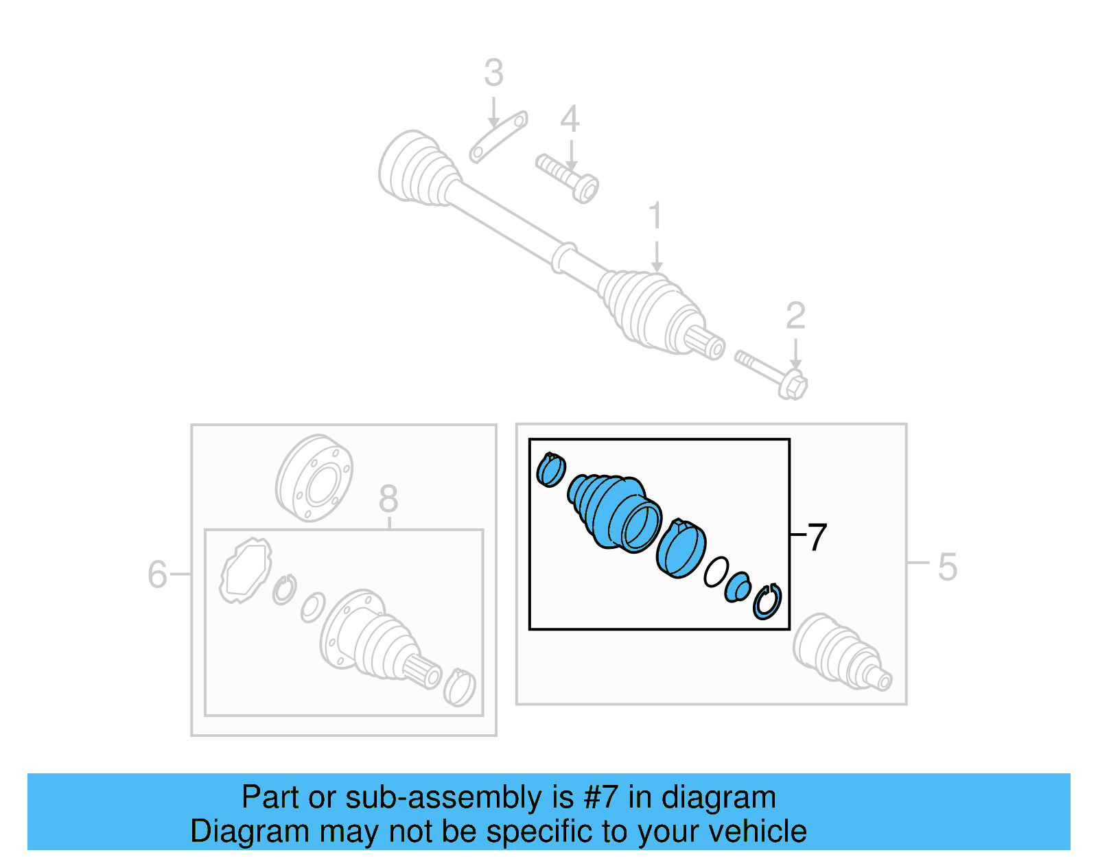 Outer Boot 1K0-598-203 - View 24