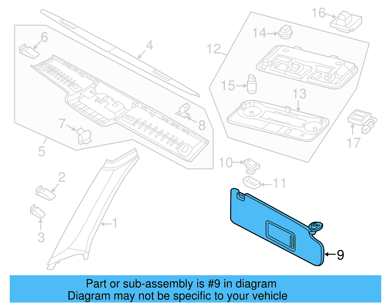 Sun 5C3-857-551-AK-3H8 - View 7