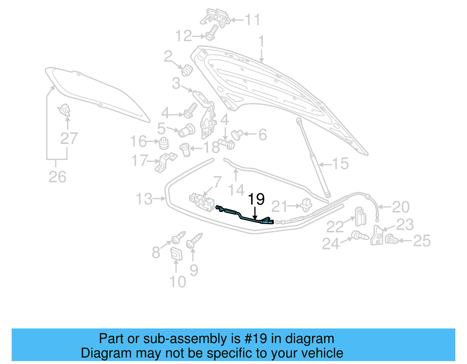 Release Cable 7P6-823-531-B - View 9