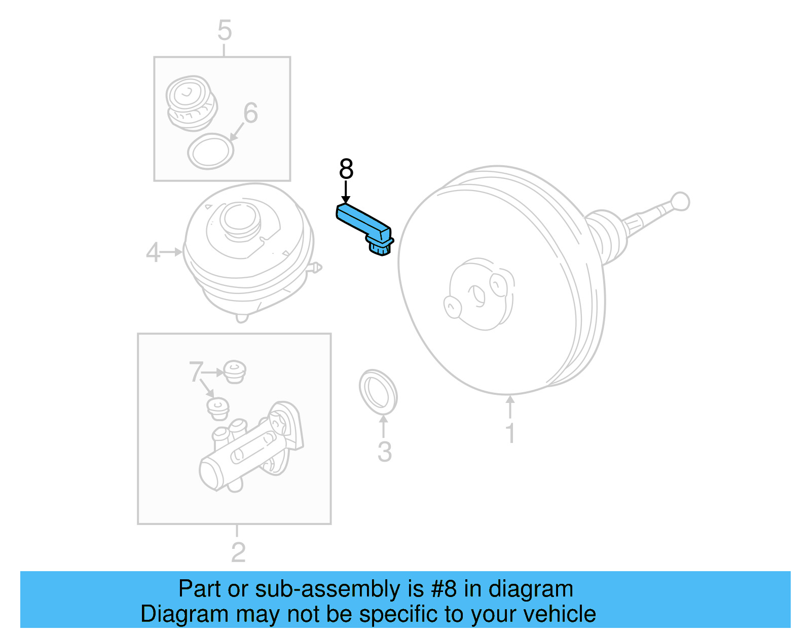 Level Sensor 8E0-611-377 - View 14