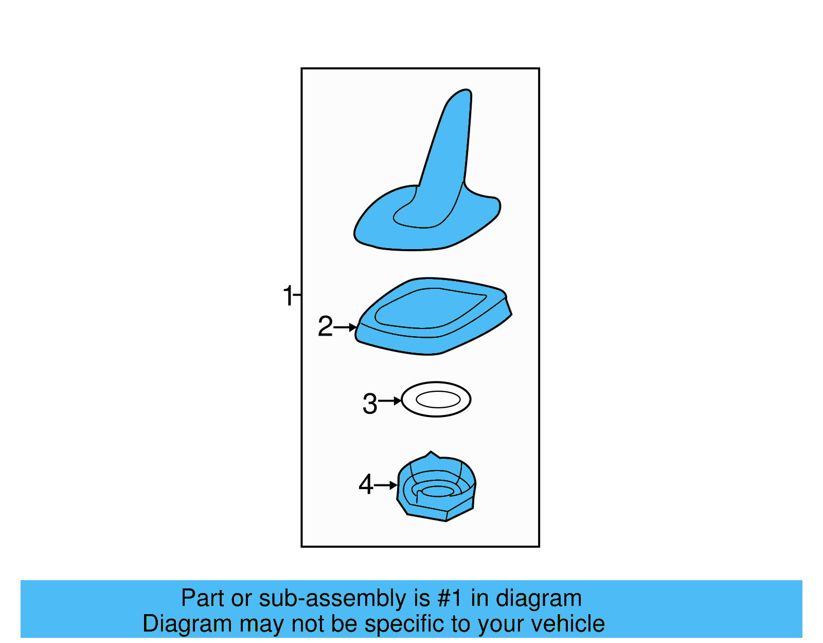 Antenna Assembly 1K0-035-507-L - View 23