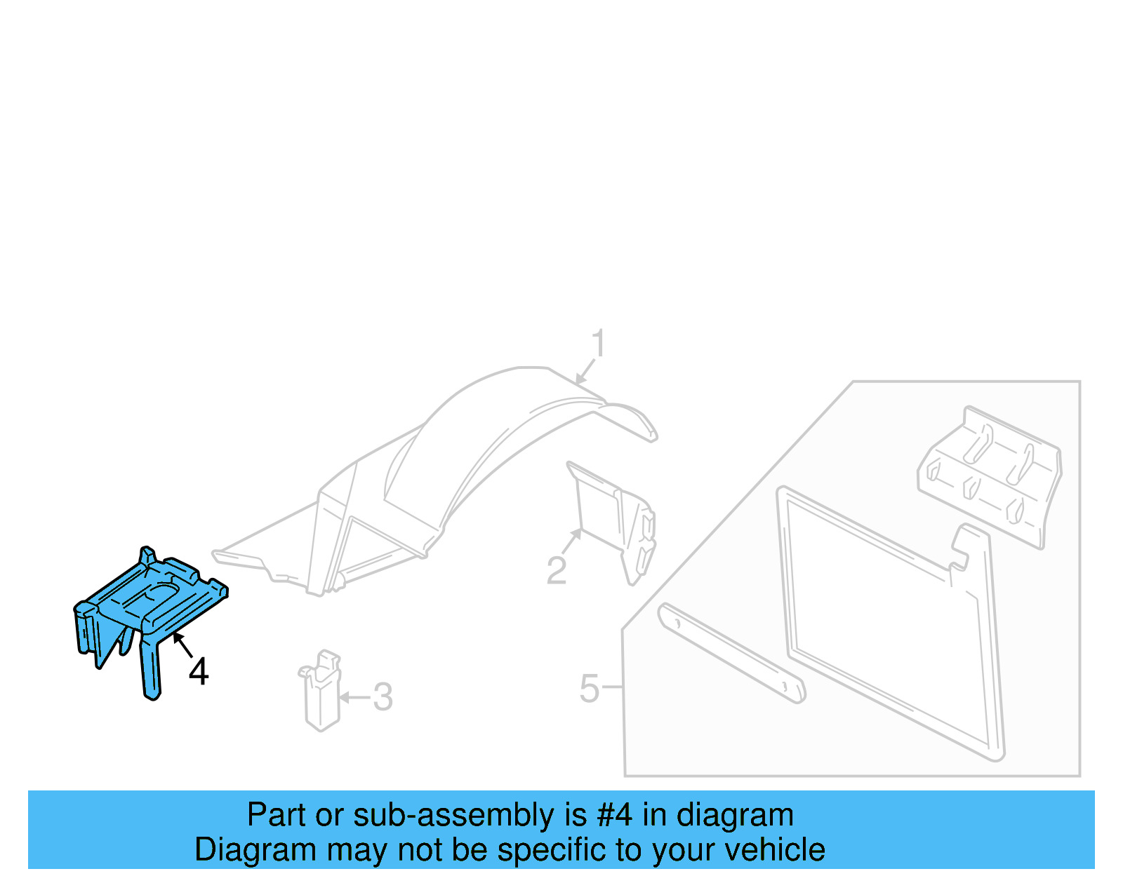 Battery Holder 7D0-805-213-A - View 4