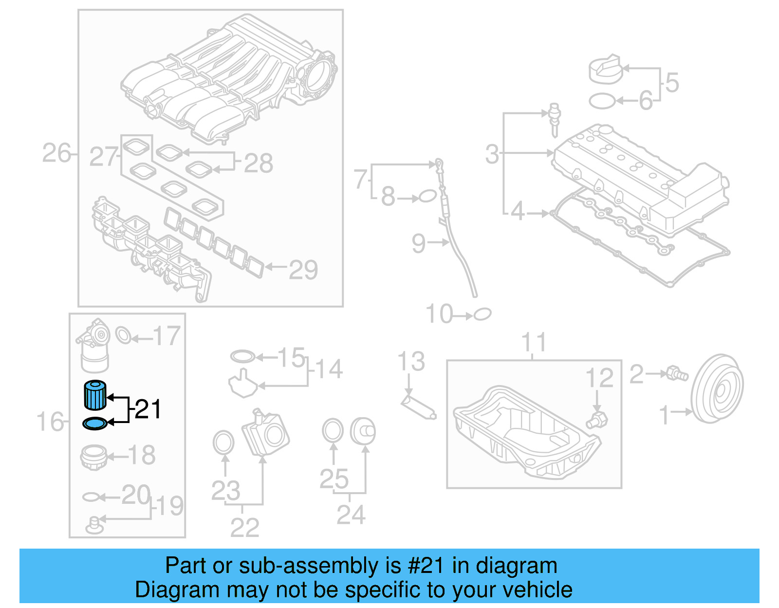 Oil Filter 070-115-562 - View 5