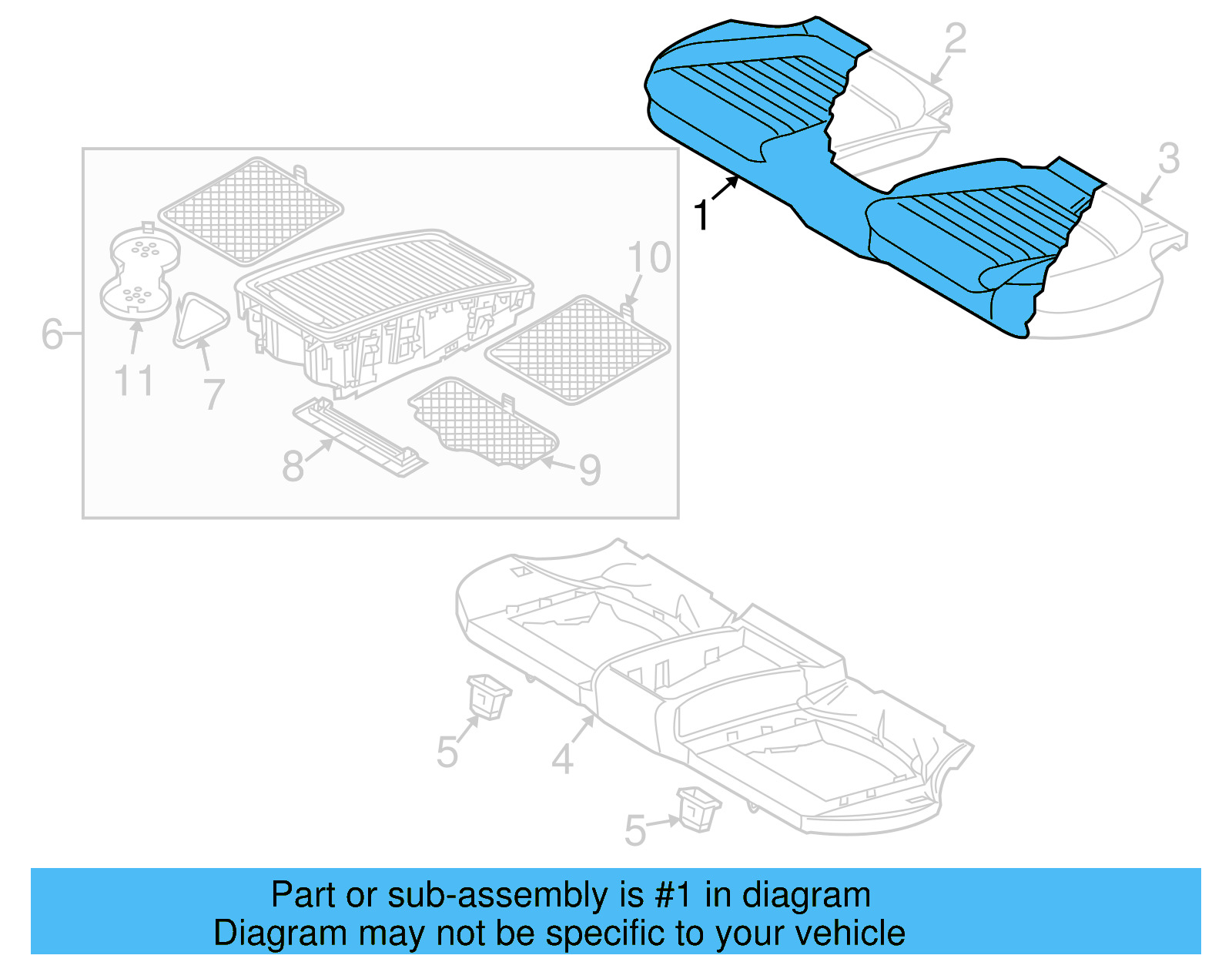 Seat Cover 3C8-885-405-BJ-CJK - View 4