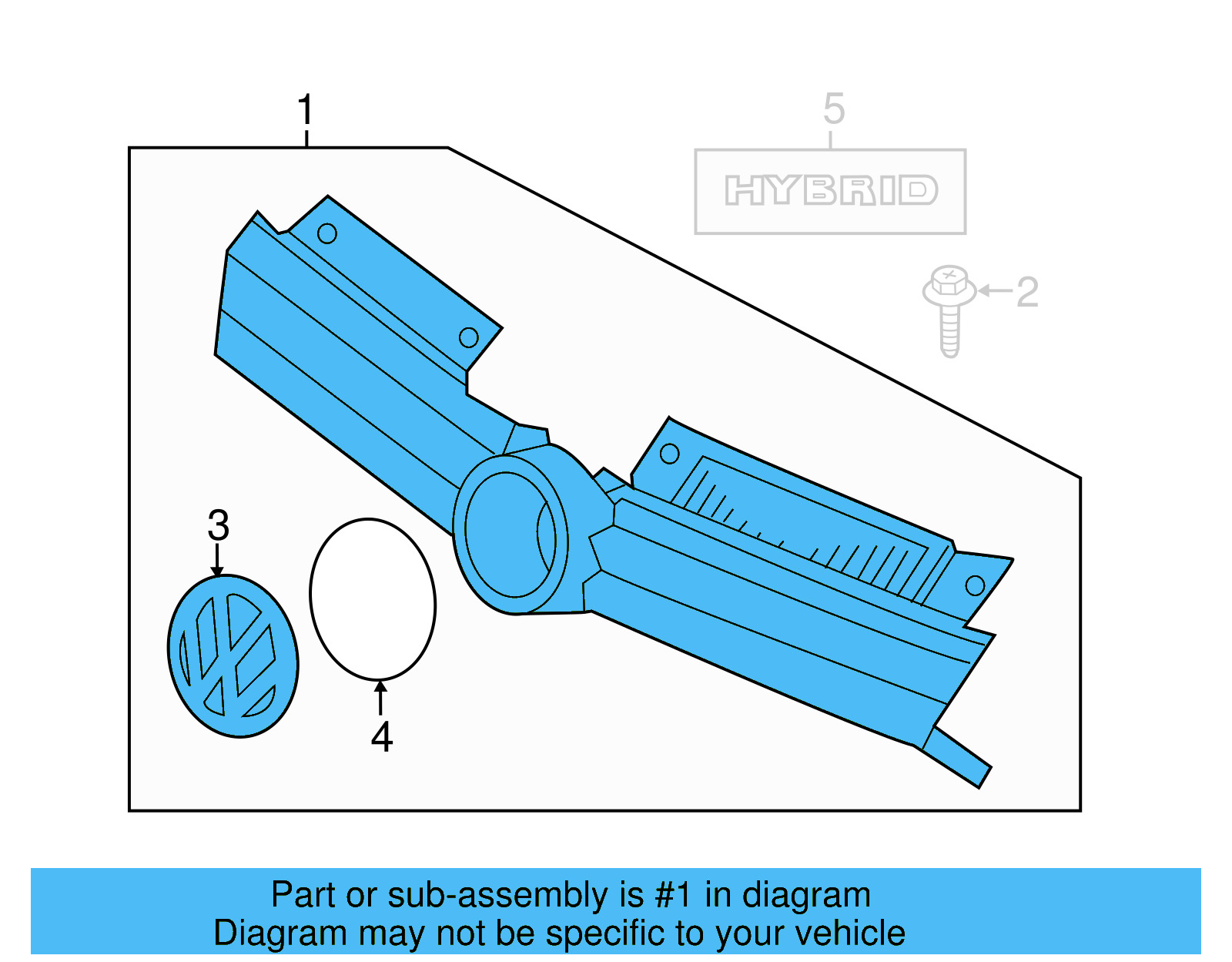 Grille 5C6-853-651-QWA - View 12
