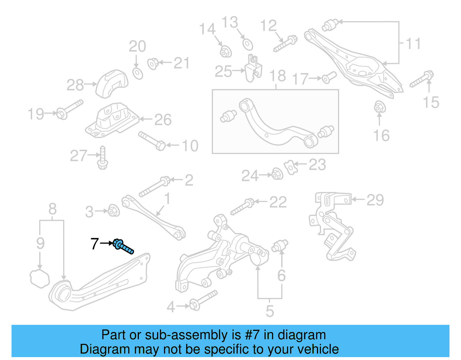 Knuckle Bolt WHT-005-747 - View 13