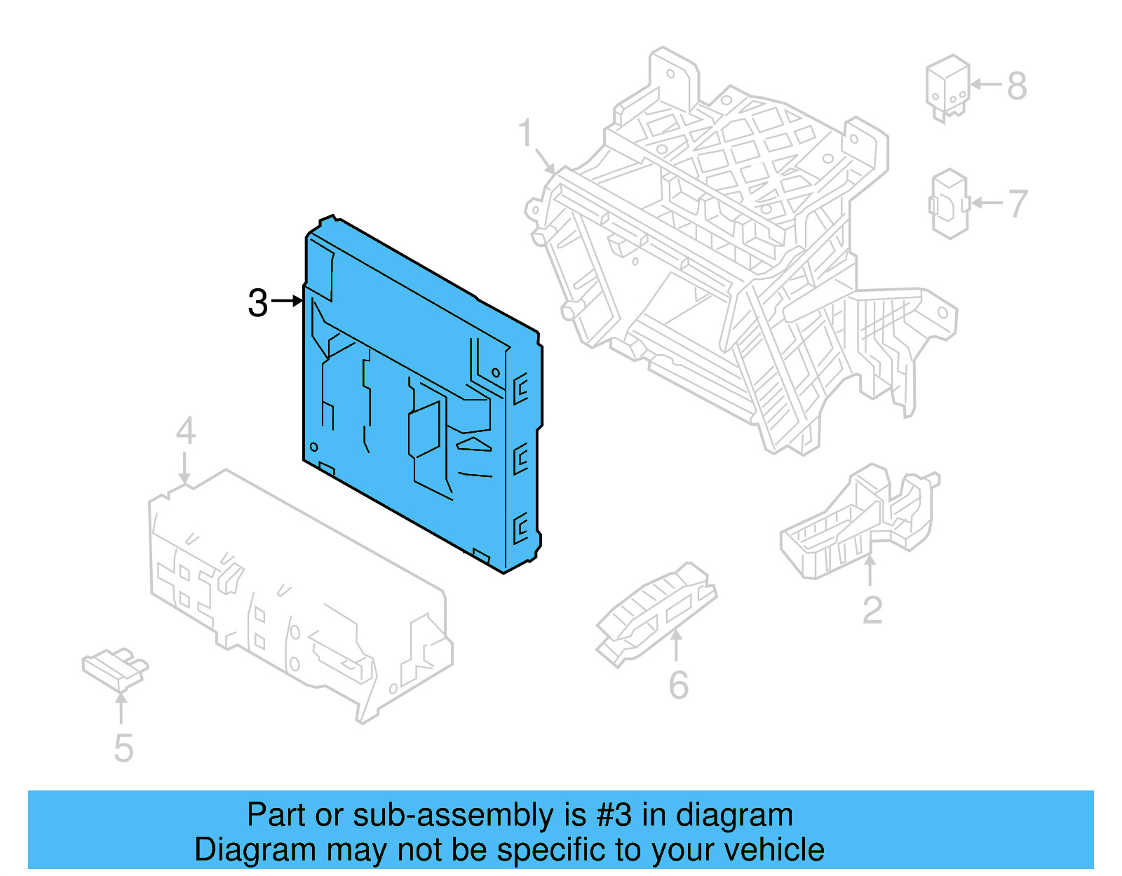 Control Module 7E0-937-190-C-ZAU - View 4
