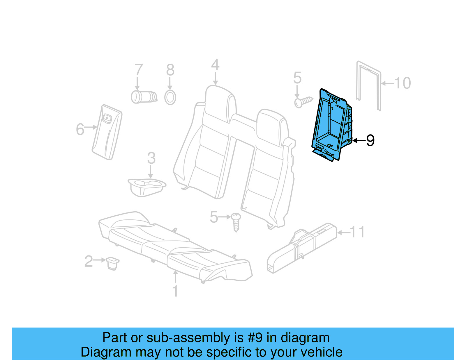 Retainer Assembly 1Q0-898-209-A - View 4