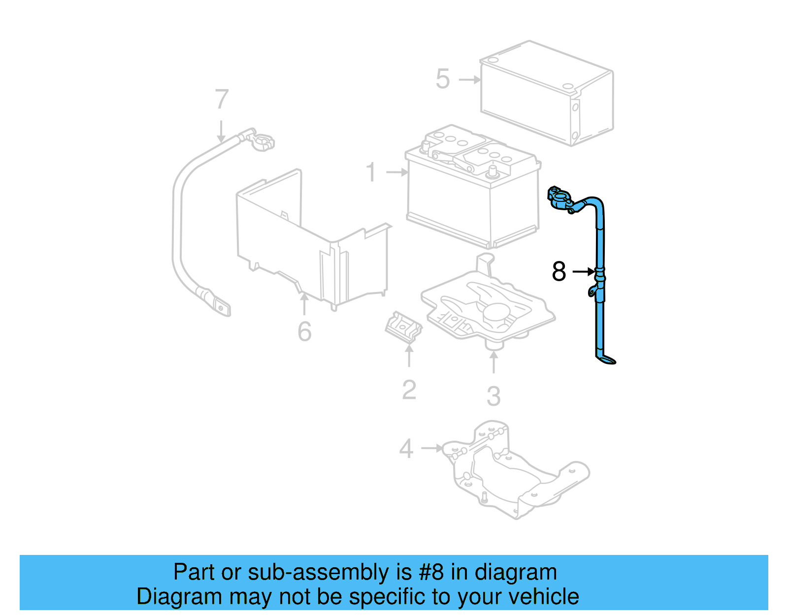 Positive Cable 1C0-971-228-G - View 12