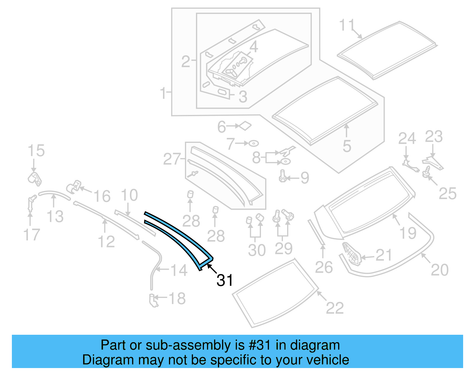 Side Seal 1Q0-871-357-E - View 4